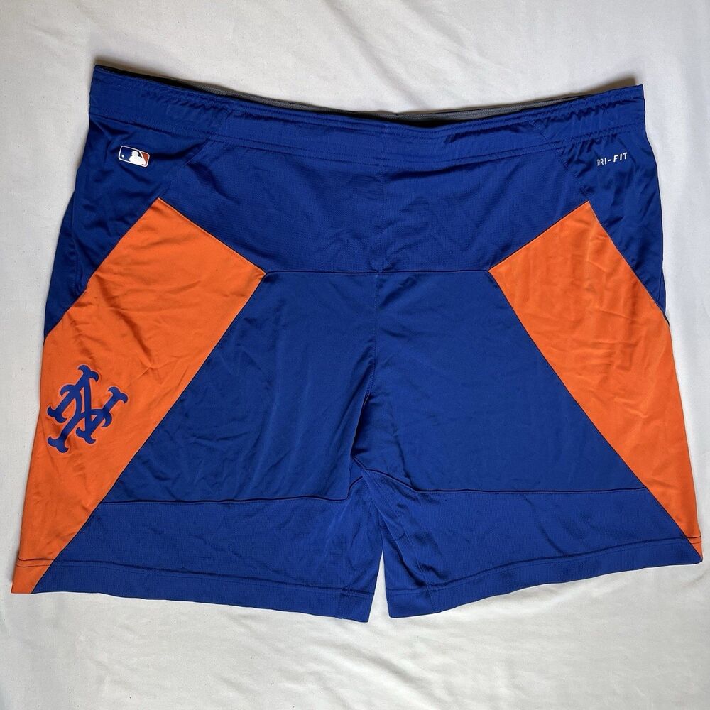 Nike Dri Fit New York Mets MLB Shorts Men's XL Baseball Athletic Wear